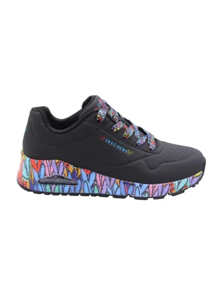 Sneakersy Skechers czarne
