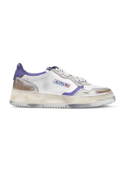 Sneakersy Autry retro fioletowe
