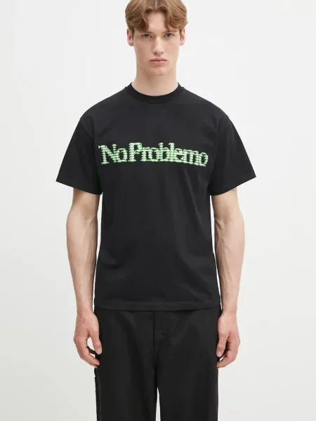 Kratka majica No Problemo Digi Problemo SS Tee črna