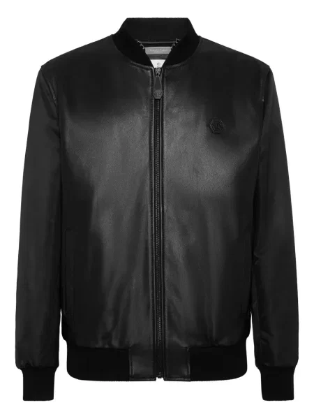 Geacă bomber Philipp Plein cu imagine negru
