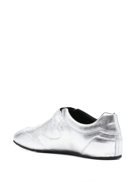 Sneakerși Cecilie Bahnsen din piele argintiu