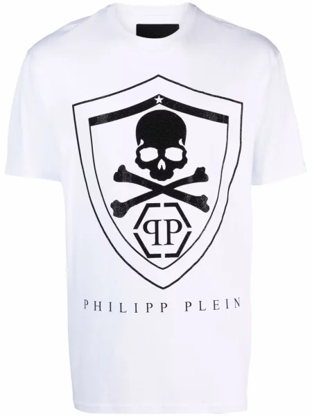 Тениска Philipp Plein бяло