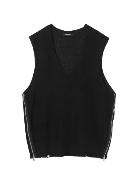 Prsluk Undercover s izrezima crna