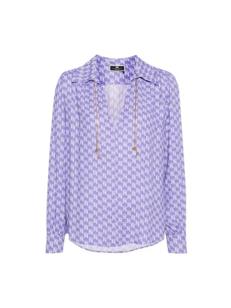 Bluzka Elisabetta Franchi fioletowa