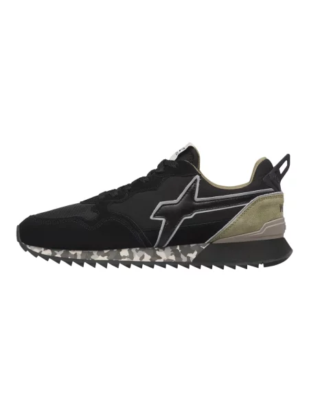 Sneakersy W6yz skórzane czarne