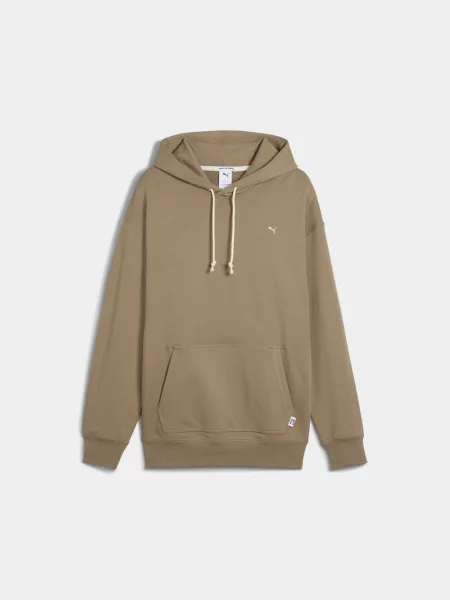 Худі PUMA Mmq Hoodie комбінований верх коричневий