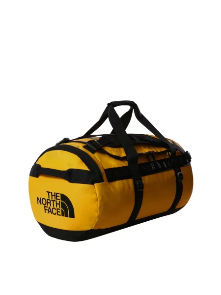THE NORTH FACE Geantă sport Base Camp / negru / alb galben