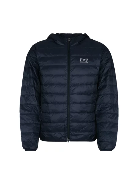 Kurtka Emporio Armani Train Core Id Down Light Jacket Hoodie armani blue niebieska