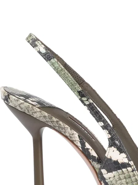 Pantofi cu toc Le Silla verde