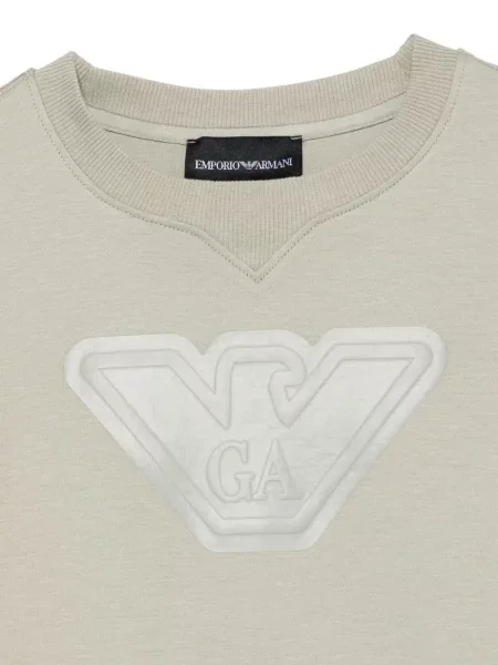 Koszulka dziecięca Emporio Armani zielona