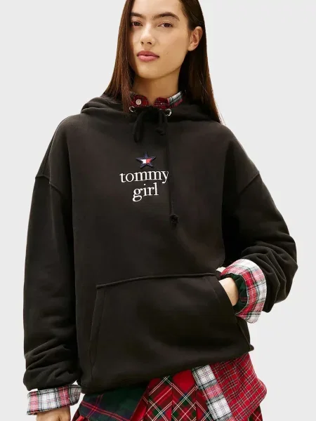 Толстовка Tommy Jeans черная