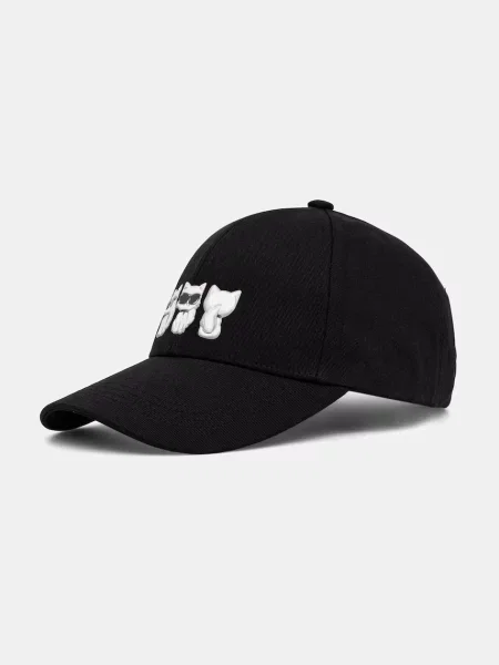 Karl Lagerfeld șapcă pentru femei din IKON alb