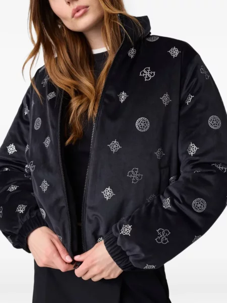 Geacă cu puf Guess negru