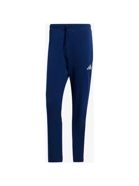 Spodnie długie adidas Essentials Small Logo Single Jersey granatowe S niebieskie