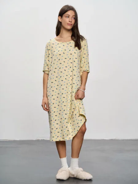 Нічна сорочка Роза жовтий