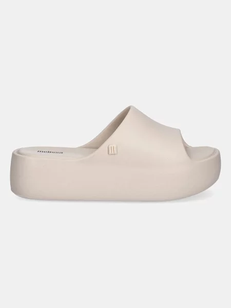 Шльопанці Melissa MELISSA FREE PLATFORM SLIDE AD на платформі M бежевий