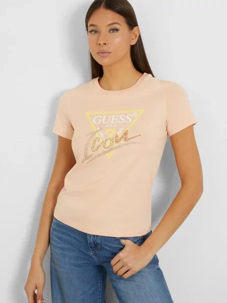 Футболка Guess рожева