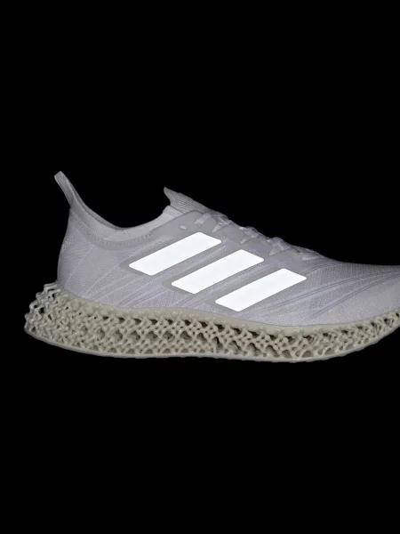 Переработанный кроссовки для бега Adidas для бега белые
