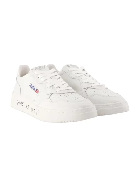Sneakersy Autry skórzane białe