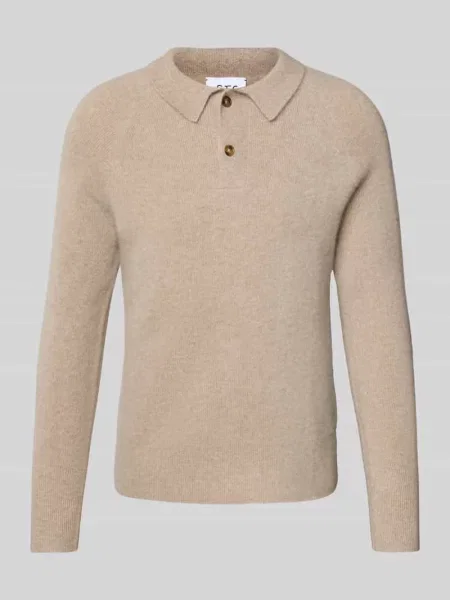 Sweter kaszmirowy z kołnierzykiem typu kent Ftc Cashmere
