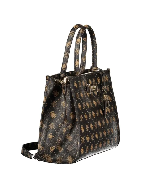Geantă shopper Guess maro