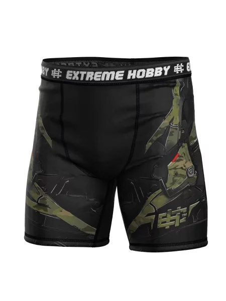 Spodenki Vale Tudo do MMA EXTREME HOBBY IRON FORCE zielone