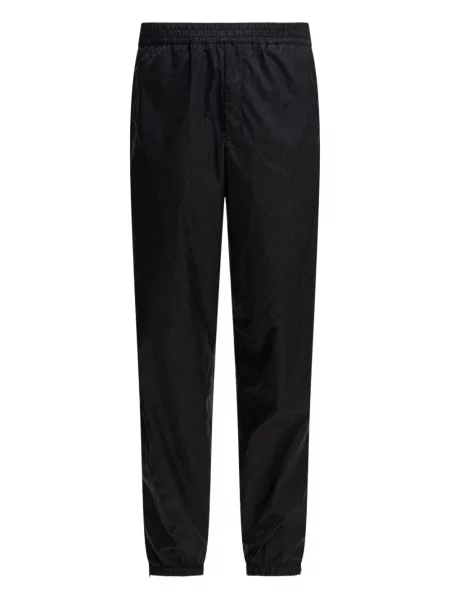 Pantaloni Alexander Mcqueen din jacard negru