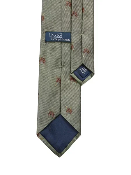 Slip de baie Polo Ralph Lauren alergare cu cordon cu imagine alb