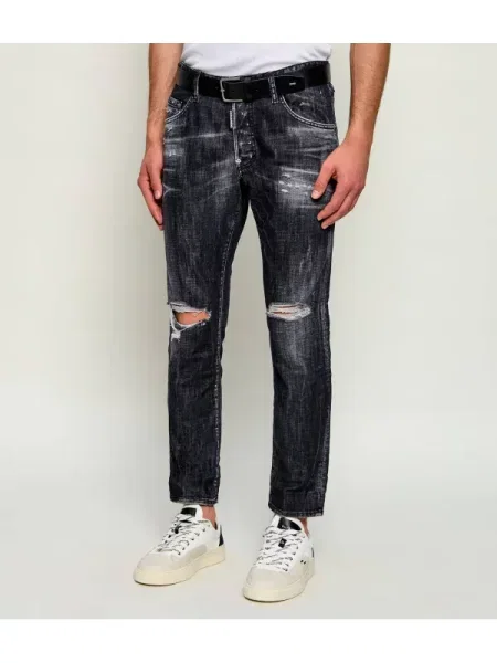 Blugi Skater | Tapered fit negru