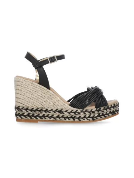 Sandały Espadrilles czarne
