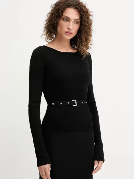 Pulover Patrizia Pepe črna