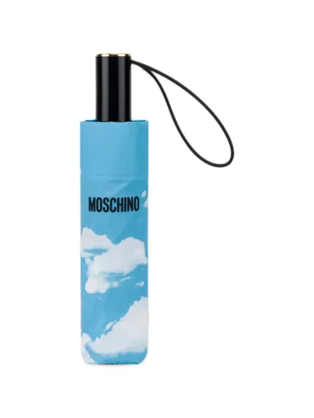 Umbrelă Moschino cu imagine albastru