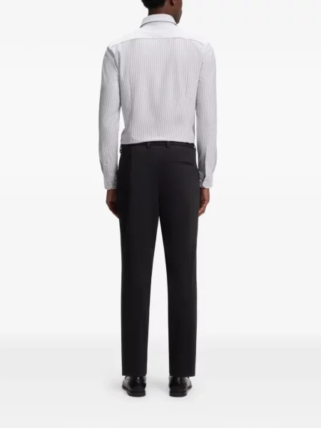 Cu centură pantaloni Boss negru
