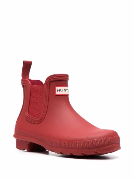 Botine chelsea Hunter roșu