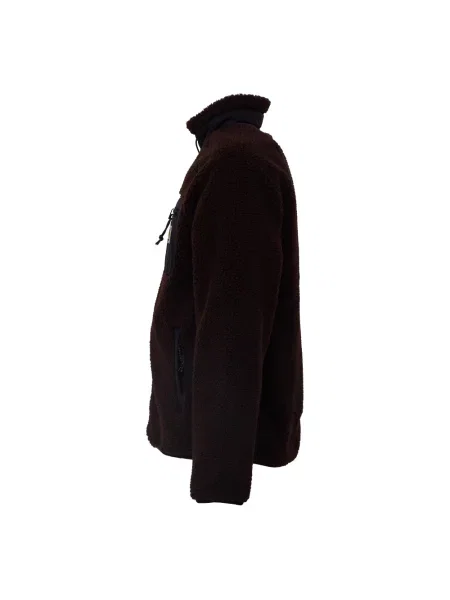 Kurtka Carhartt Wip polarowa brązowa