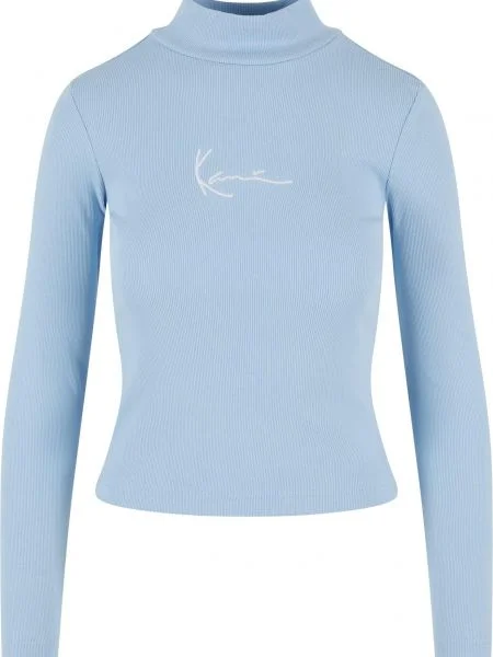 Karl Kani Tricou albastru deschis / alb