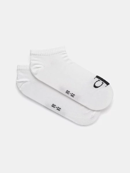 Чорапи Calvin Klein Jeans 2 чифта бяло