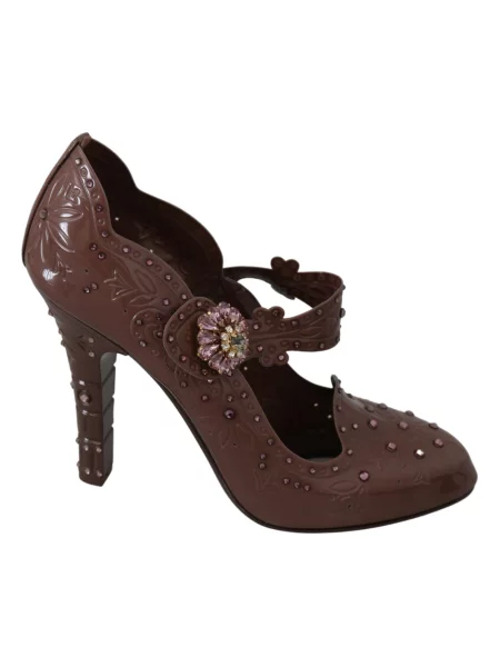Czółenka Dolce And Gabbana brązowa