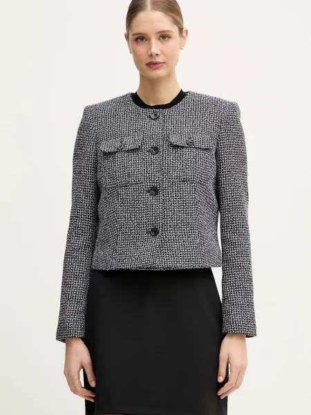 Dkny sacou bleumarin un singur rand de