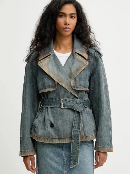 Miss Sixty palton jeans albastru