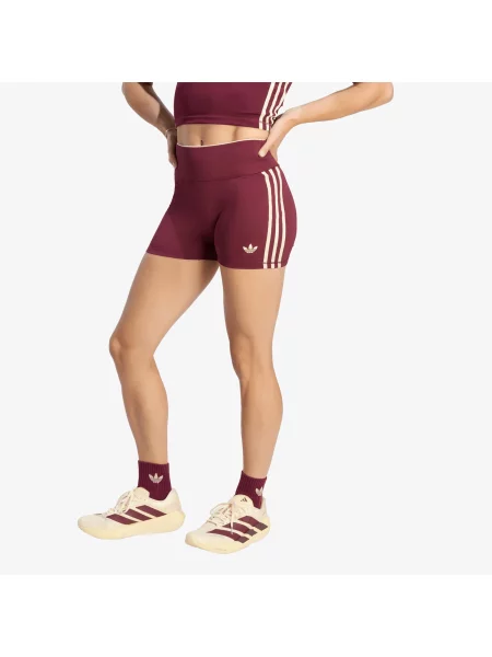 Pantaloni scurți adidas Originals Sport Superstar Short Leggings Maroon L