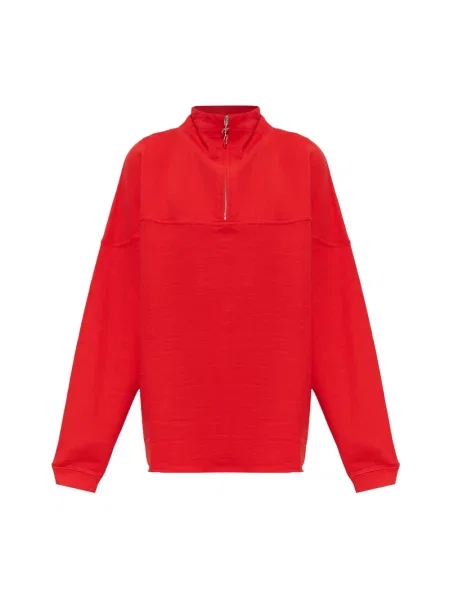 Sweter z golfem Jacquemus do golfa czerwony