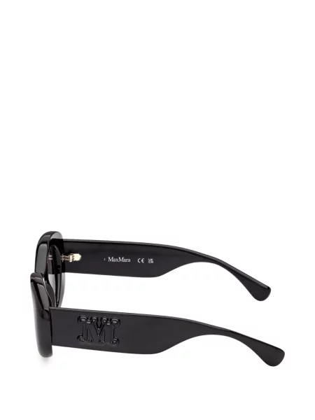 Ochelari de soare Max Mara Eyewear cu autograf negru