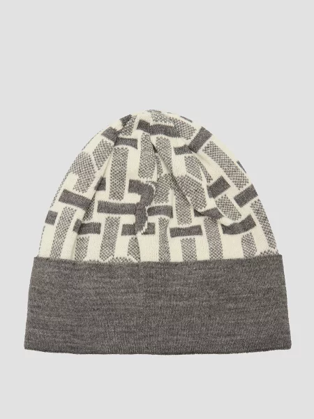 Шерстяная шапка Baldinini серая