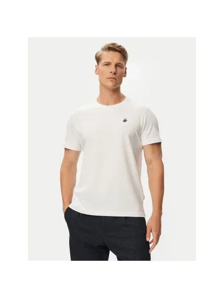 Beverly Hills Polo Club T-Shirt λευκό