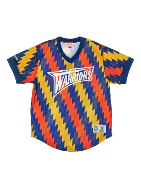 Tricou Mitchell & Ness albastru