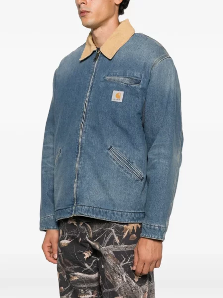 Geacă de blugi Carhartt Wip albastru