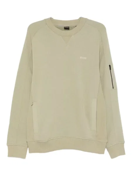 Hanorac Boss cu broderie verde