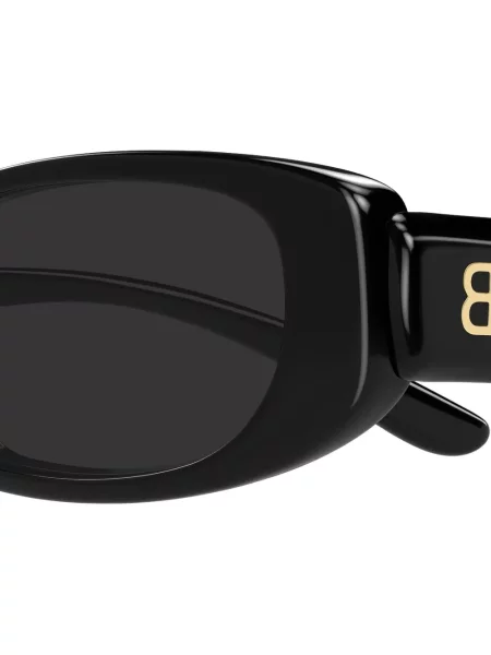 Слънчеви очила Balenciaga Eyewear с автограф черно