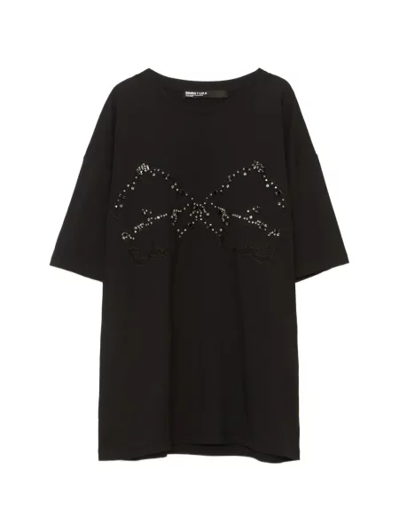 Tricou Bimba Y Lola cu strasuri negru